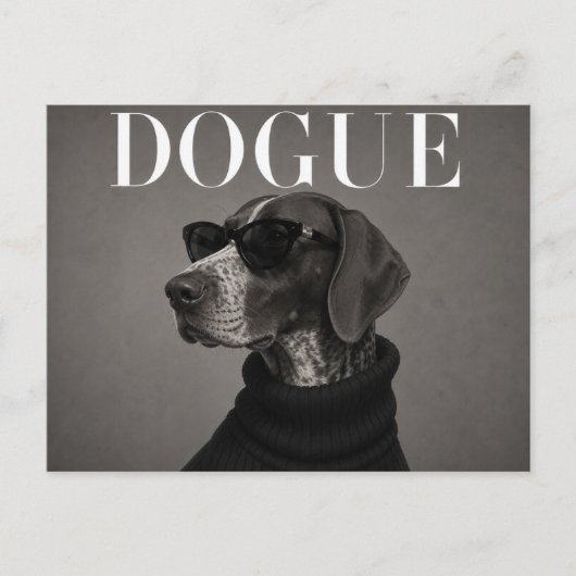 Duitse Staande Pointer Luxe Briefkaart (Voorkant)