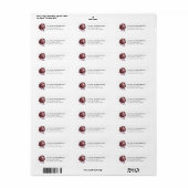 Duitse Staande Pointer Retouradreslabels Etiket (Full Sheet)