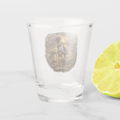Duitse staande pointer shot glas (Achterkant)