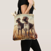 Duitse Staande Pointer Tote Bag (Dichtbij)