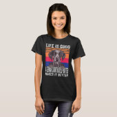 Duitse staande pointers maken je leven goed V T-shirt (Voorkant volledig)