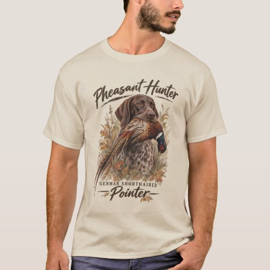 Duitse staande pointers t-shirt (Voorkant)