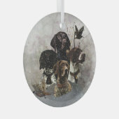 Duitse staander glas ornament (Voorkant Rechts)