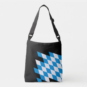 DUITSE STAAT VAN BEIERSCHAPSKLEUREN CROSSBODY TAS
