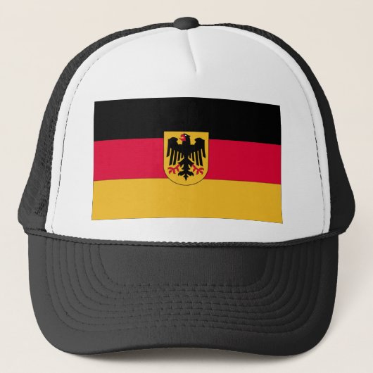 Duitse staatsvlag trucker pet (Voorkant)