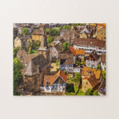 Duitse stad Jigzaag Puzzle Legpuzzel (Horizontaal)