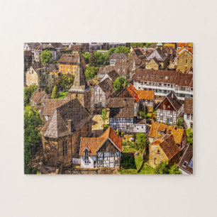 Duitse stad Jigzaag Puzzle Legpuzzel