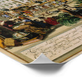 Duitse stad Lingen (1700) Poster (Hoek)