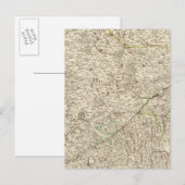 Duitse stedelijke gebieden briefkaart (Voorkant / Achterkant)