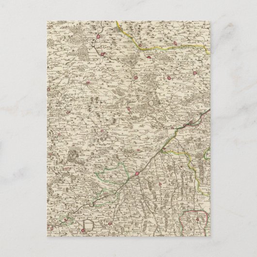 Duitse stedelijke gebieden briefkaart (Voorkant)