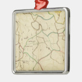 Duitse steden metalen ornament (Links)