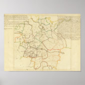 Duitse steden poster (Voorkant)