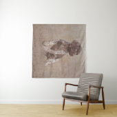 duitse stengelige puppy wandkleed (In Situ (horizontaal))