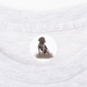 duitse stenografische aanwijzer puppy poster b labels (Aangebracht)