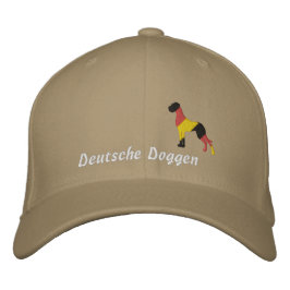 Duitse Stick Dog hond, Duitse Doggen Geborduurd Geborduurde Pet