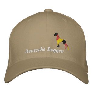 Duitse Stick Dog hond, Duitse Doggen Geborduurd Geborduurde Pet