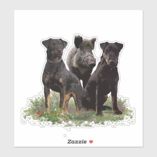 Duitse Sticker Jagddooder (Vel)