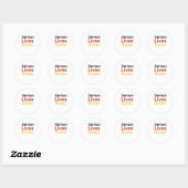 Duitse Sticker leeft (Vel)