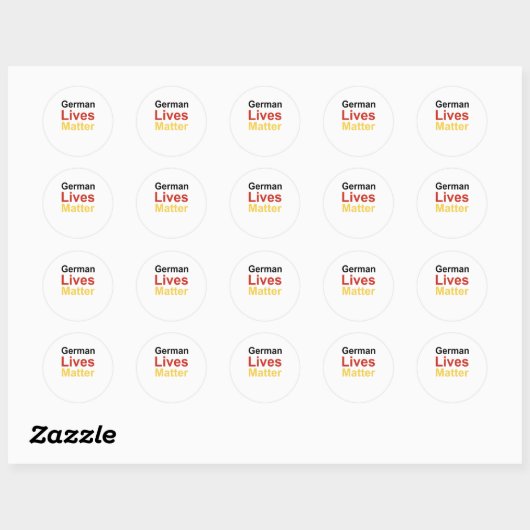 Duitse Sticker leeft (Vel)