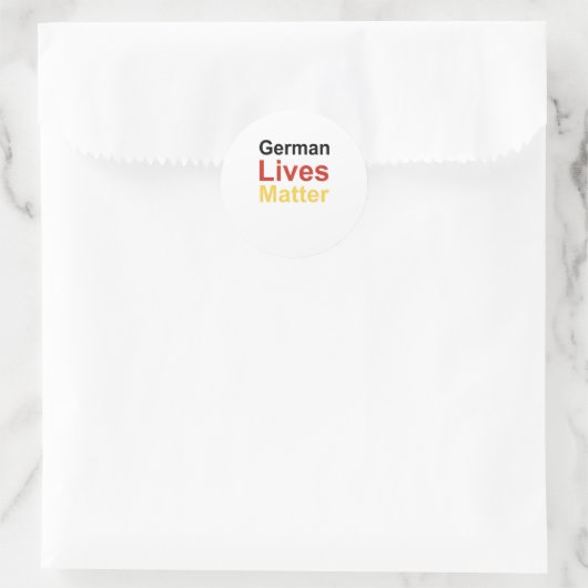 Duitse Sticker leeft (Tas)