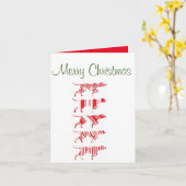 DUITSE STIPPELSTAART - Kerstkaart - GSP Kaart (Gele Bloem)