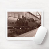 Duitse stoamlocomotief muismat (Met muis)