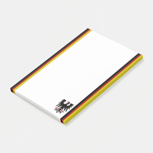 Duitse stremplank post-it® notes (Schuin)