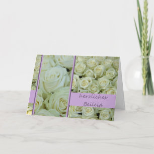 Duitse sympathieke kaart herzliches Beileid