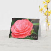 Duitse sympathieke kaart herzliches Beileid (Gele Bloem)