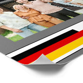 Duitse taal | Voeg je foto toe 2024 België Poster (Hoek)