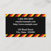 Duitse taalexpert visitekaartje (Achterkant)