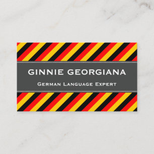 Duitse taalexpert visitekaartje