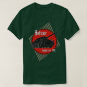 Duitse tankjager Hetzer T-shirt (Design voorkant)