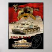 Duitse tanks poster (Voorkant)