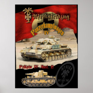 Duitse tanks poster