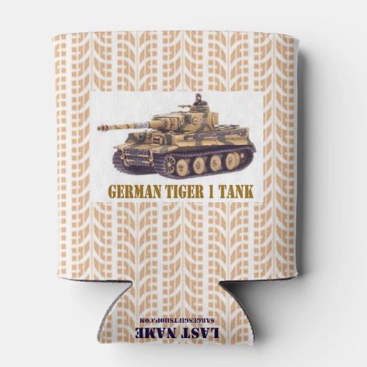 DUITSE TIGER 1 TANK BLIKJESKOELER (Achterkant)