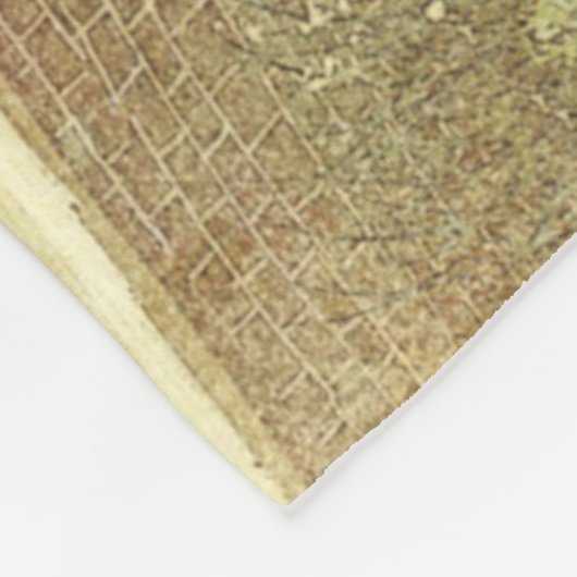 DUITSE TIJGERTANK FLEECE DEKEN (Hoek)