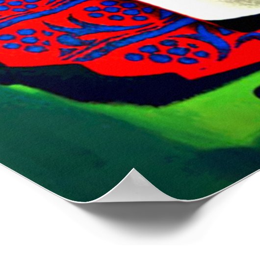 Duitse treinreisposter poster (Hoek)