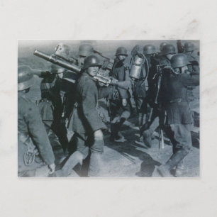 Duitse troepen briefkaart