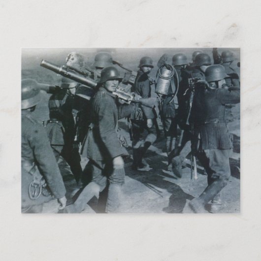 Duitse troepen briefkaart (Voorkant)