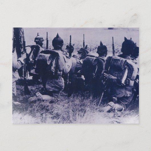 Duitse troepen briefkaart (Voorkant)