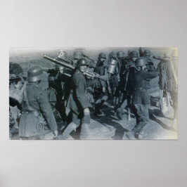 Duitse troepen poster