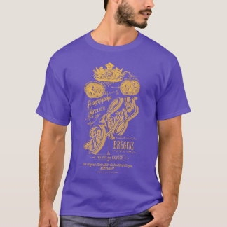 Duitse typografie t-shirt