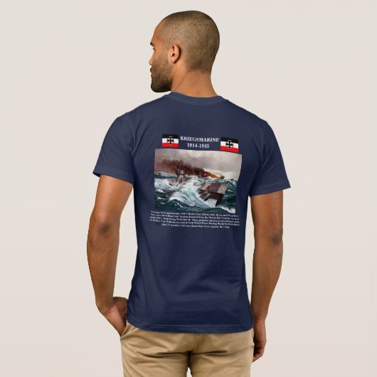 Duitse U-Boat T-Shirt (Achterkant volledig)