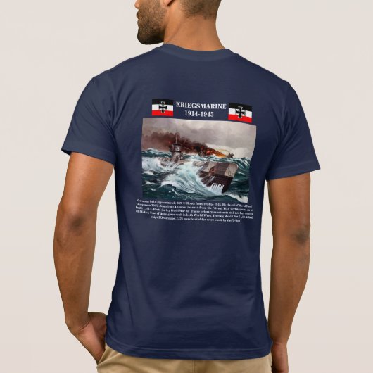 Duitse U-Boat T-Shirt (Achterkant)