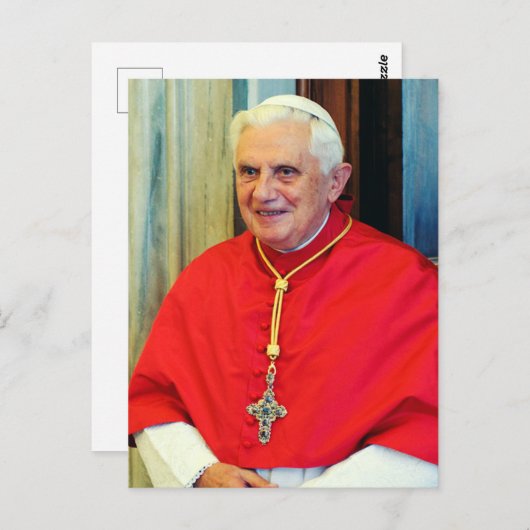 Duitse uitnodiging voor paus Benedictus (Voorkant / Achterkant)