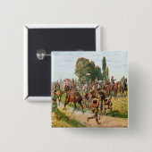 Duitse uniformen vierkante button 5,1 cm (Voorkant /achterkant)