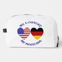 Duitse USA-harten Vlaggen Land Erfgoed Accessoire
