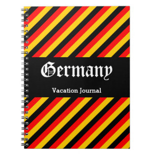 Duitse Vacation Journal-laptop Notitieboek
