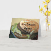 Duitse Vaderdag Kaart (Gele Bloem)